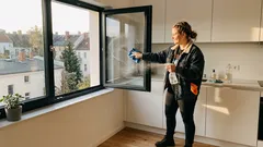 Streifenfrei zum Durchblick: Fenster reinigen mit Essig und Mikrofasertuch