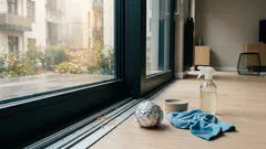 Schiebetür hakt? Mit diesem Küchenhelfer wird die Fensterschiene im Nu wieder sauber